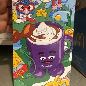 McDonald's Colorful Grimace Cup